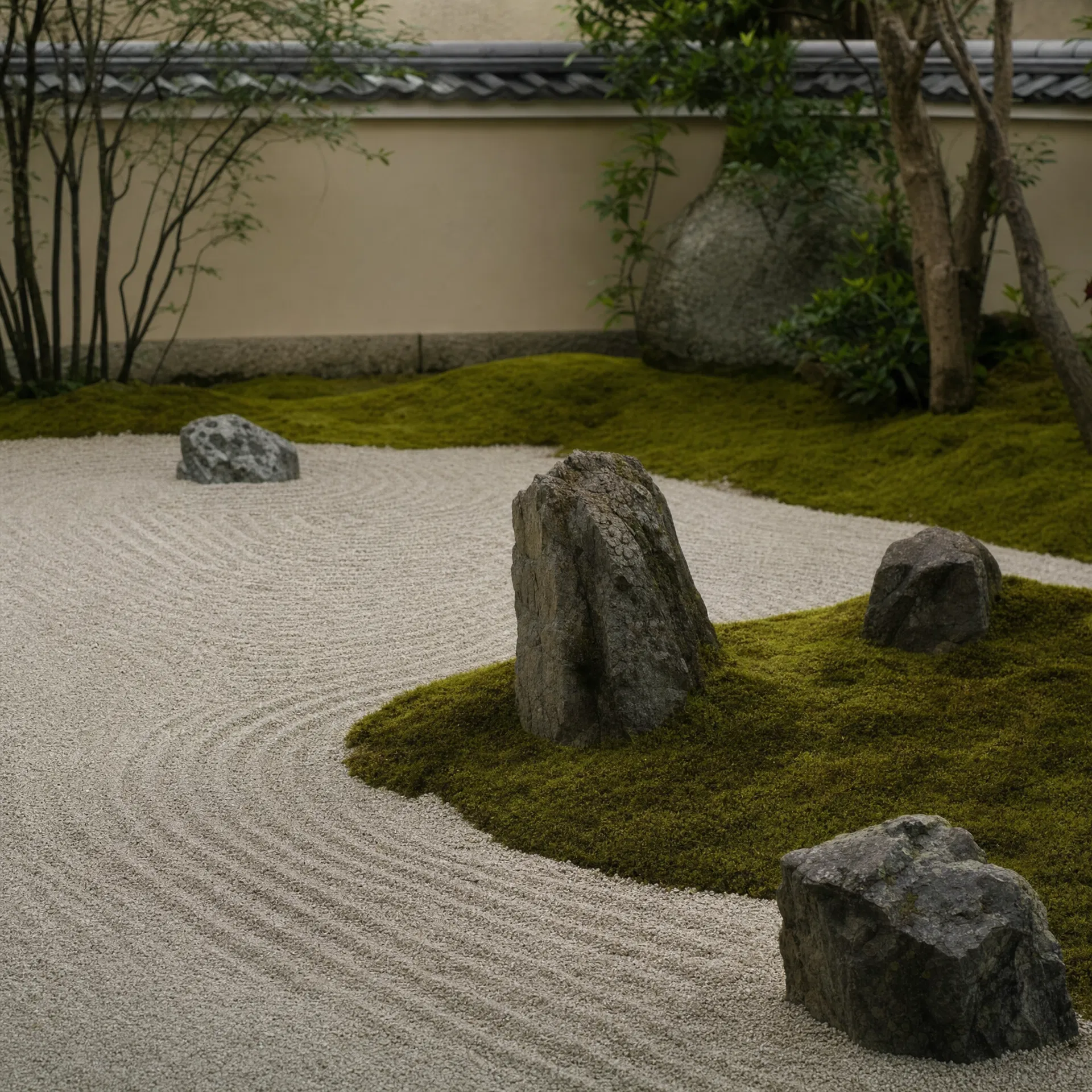 枯山水庭院景观作品